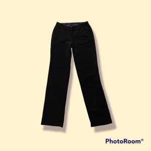 Black flare dress pants